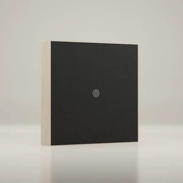 Absorbeur acoustique Quadrablack de côté — Quadratik