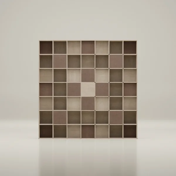 Diffuseur acoustique Woodik-7 de face — Quadratik